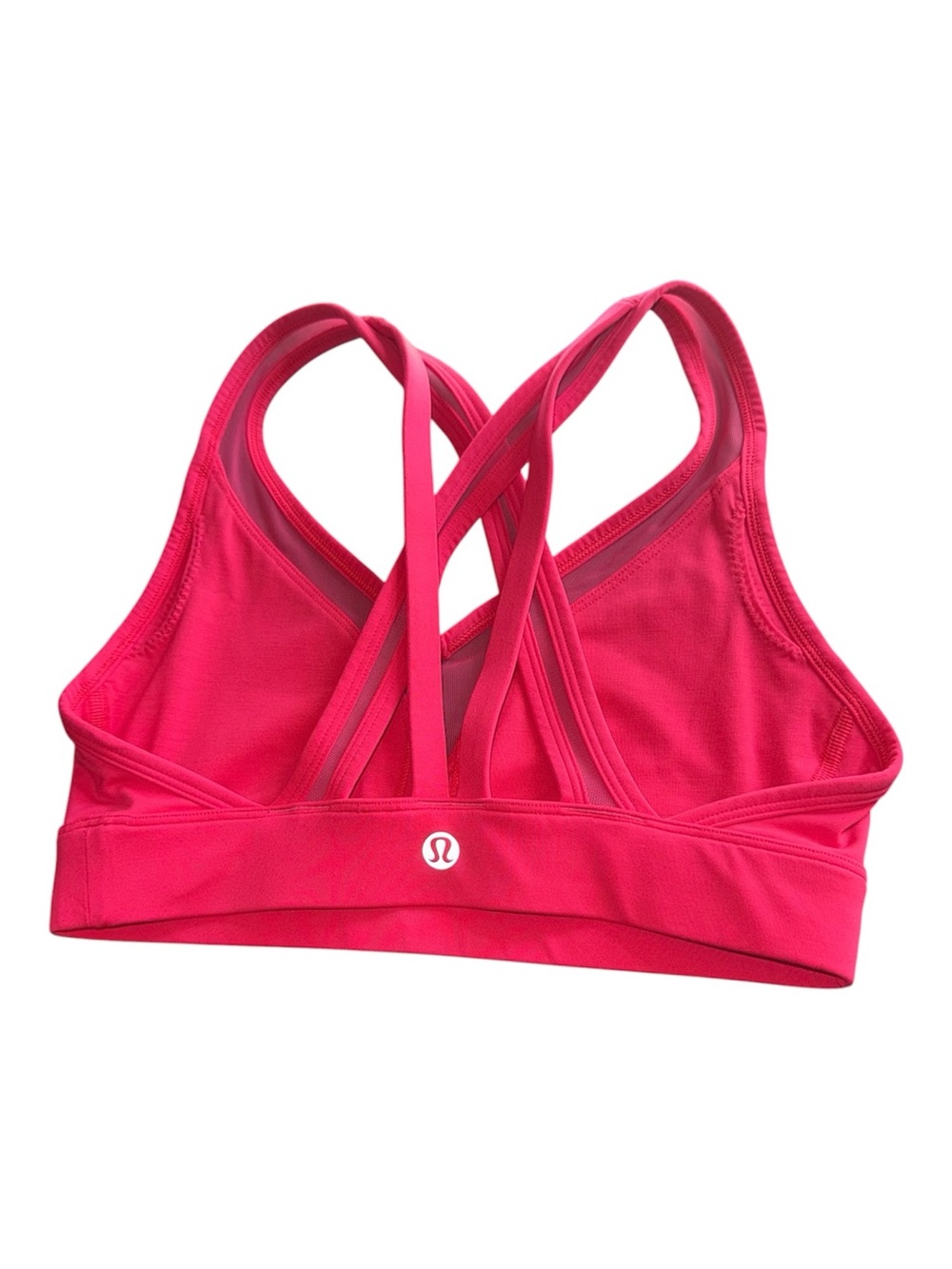 lululemon athletica Women's Pink Strappy Sports Bra size 4